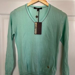 Roberto Cavalli, V-neck sweater new